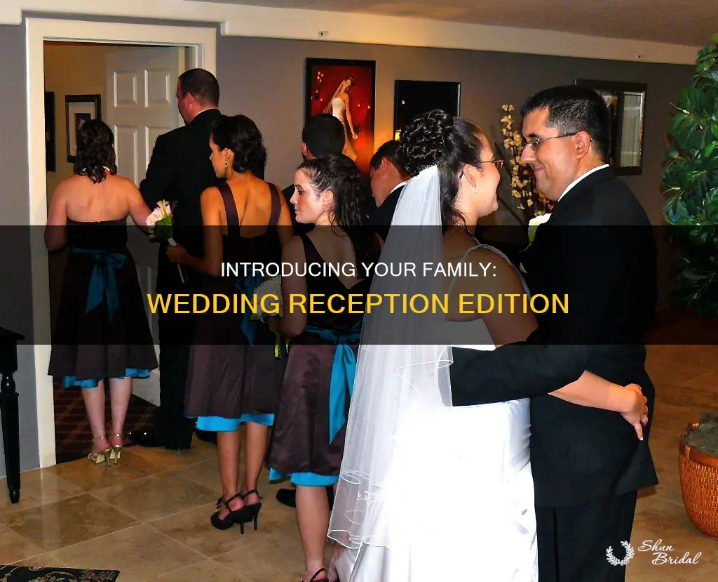 how to introduce familiy members in wedding receptions