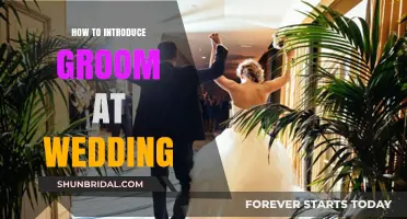Introducing the Groom: Creative and Heartfelt Wedding Entrance Ideas