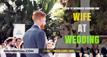 Elegant Wedding Introductions: Perfectly Presenting the Newlywed Couple