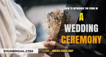 Crafting the Perfect Vow Introduction for Your Wedding Ceremony