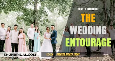 Elegant Introductions: A Guide to Presenting Your Wedding Entourage