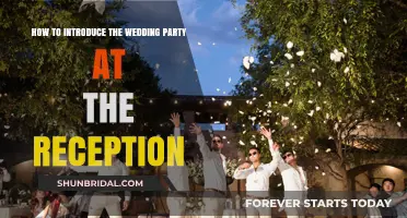 Introducing Your Wedding Party: Creative Ways to Make an Entrance