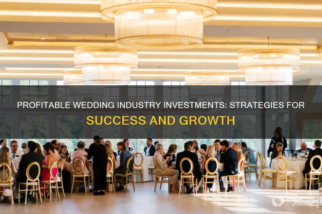 how to invest in wedding industry
