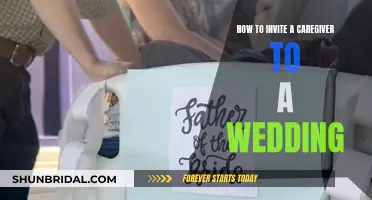 Including Caregivers: Wedding Invitation Etiquette for Care Recipients