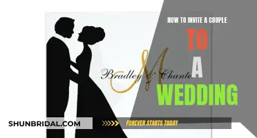 Etiquette of Inviting Couples to Your Wedding