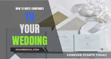 Planning a Wedding? Invite Companies to Celebrate!