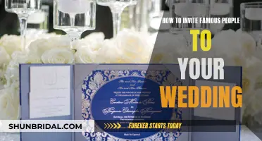 Guide to Inviting Celebrities to Your Wedding