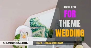 Guide to Inviting Guests to a Themed Wedding