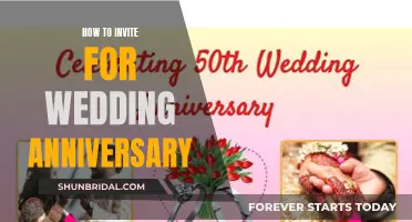 Planning a Wedding Anniversary: Crafting the Perfect Guest List