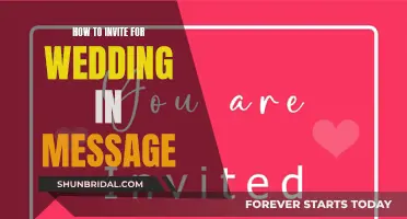 Creative Ways to Invite Guests to Your Wedding Via Message