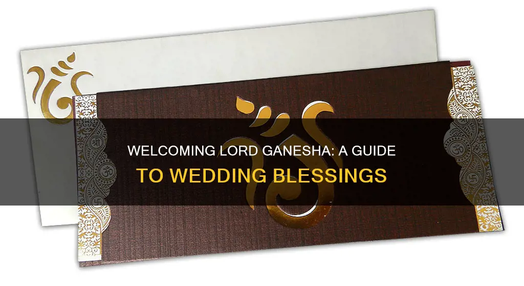 how to invite ganesh ji for wedding