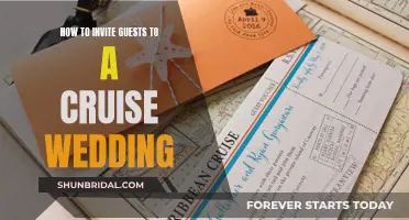 Cruise Wedding: Inviting Guests to Your Big Day