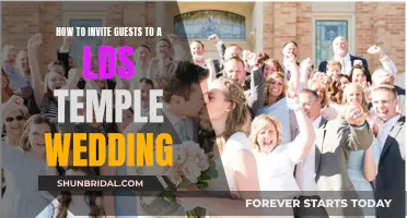 Guide to Inviting Guests to Your LDS Temple Wedding