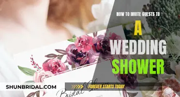 Planning a Wedding Shower? Here's How to Invite Guests