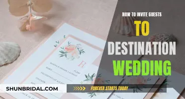 Destination Wedding: Inviting Guests the Right Way