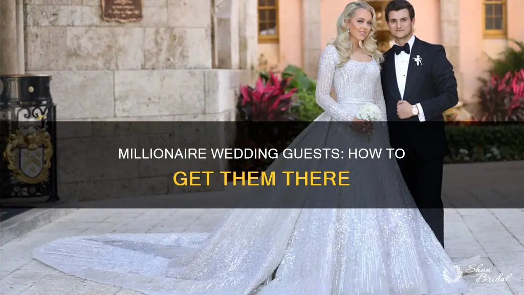 how to invite millionaire to wedding