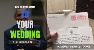 Guide to Inviting Obama to Your Wedding