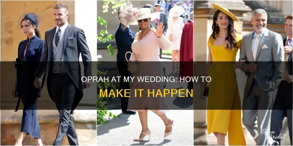 how to invite oprah to my wedding