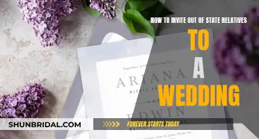 Inviting Out-of-State Relatives to Your Wedding: A Guide