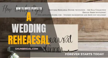 Inviting Guests to Your Wedding Rehearsal Dinner