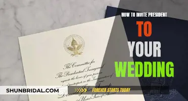 Presidential Presence: Guide to Invite the President to Your Wedding