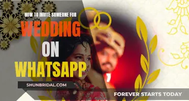 Etiquette Guide: Inviting Wedding Guests via WhatsApp