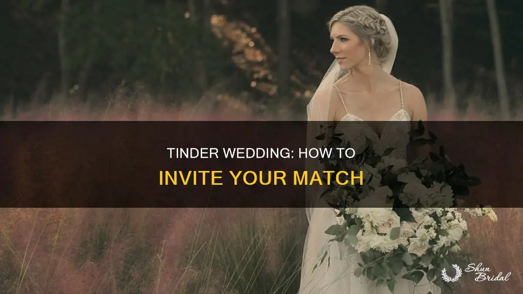 how to invite tinder to wedding