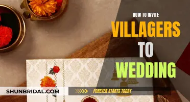 Planning a Wedding? Invite Your Villagers with Care!