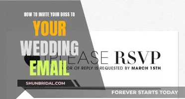 Inviting Your Boss to Your Wedding: Email Etiquette