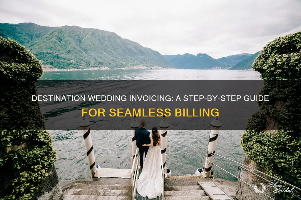 how to invoice a destination wedding