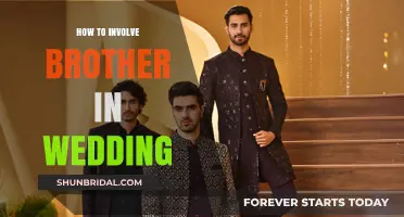 Involving Your Brother in Your Wedding: Creative and Meaningful Ideas