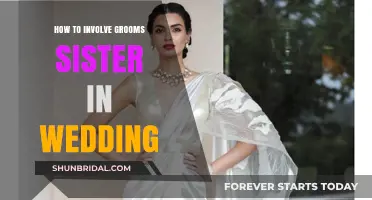 Involving the Groom’s Sister: Creative Wedding Roles and Ideas