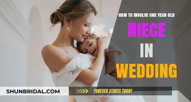 Involving Your One-Year-Old Niece in Your Wedding: Creative Ideas