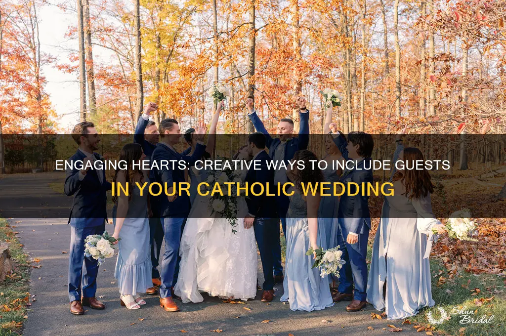 how to involve people in your catholic wedding ceremony