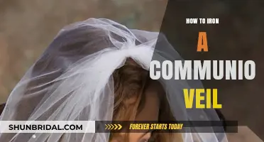 Perfectly Pressed: A Step-by-Step Guide to Ironing a Communion Veil