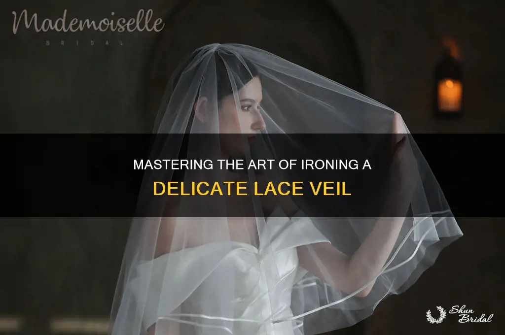 how to iron a lace veil