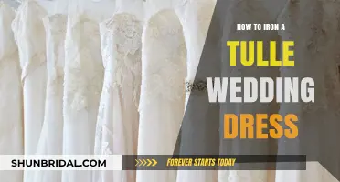 Ironing a Tulle Wedding Dress: Tips and Tricks