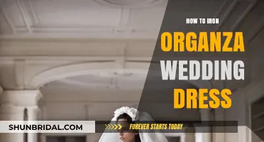 Ironing Your Organza Wedding Dress: A Step-by-Step Guide