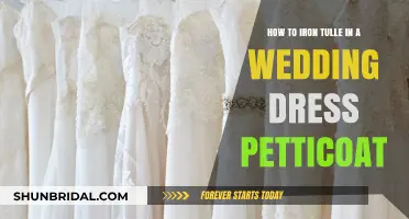 Ironing Tulle: A Wedding Dress Petticoat Guide
