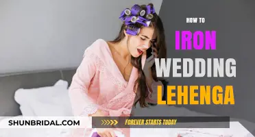 Mastering the Art of Ironing Your Wedding Lehenga: A Step-by-Step Guide