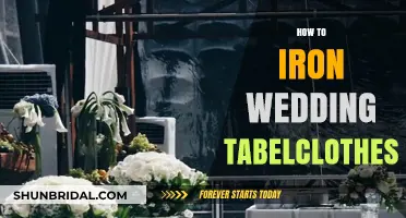 Perfectly Pressed: Mastering the Art of Ironing Wedding Tablecloths