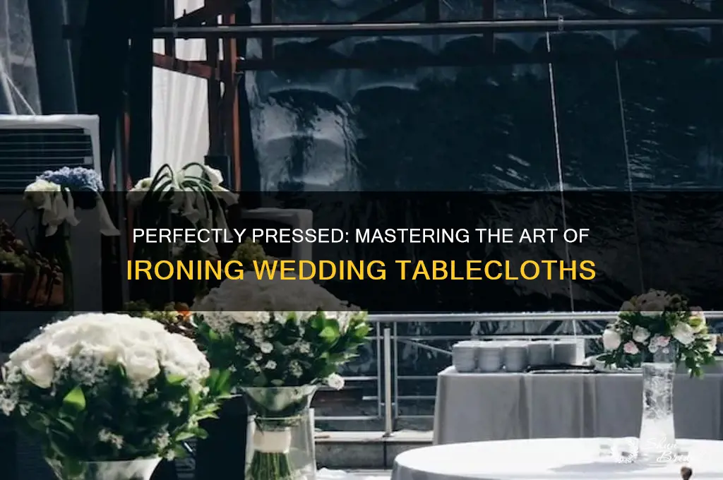 how to iron wedding tabelclothes