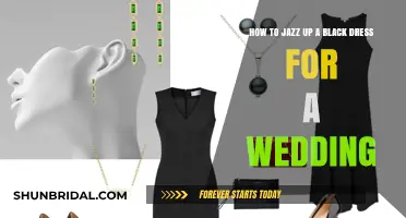Black Dress, Wedding Twist: Simple Ways to Stand Out