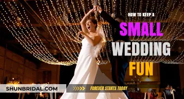 Creative Ideas to Make Your Intimate Wedding Celebration Unforgettable and Fun