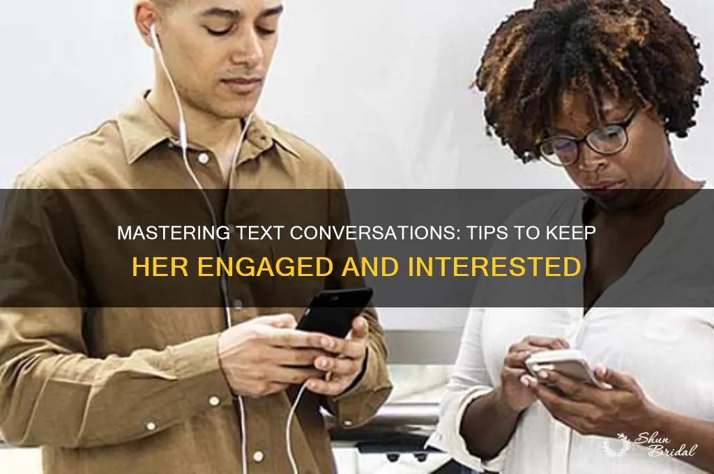 how to keep a text conversation flowing with a girl