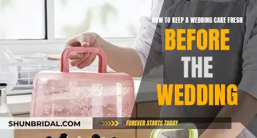 Keep Your Wedding Cake Fresh: Tips and Tricks