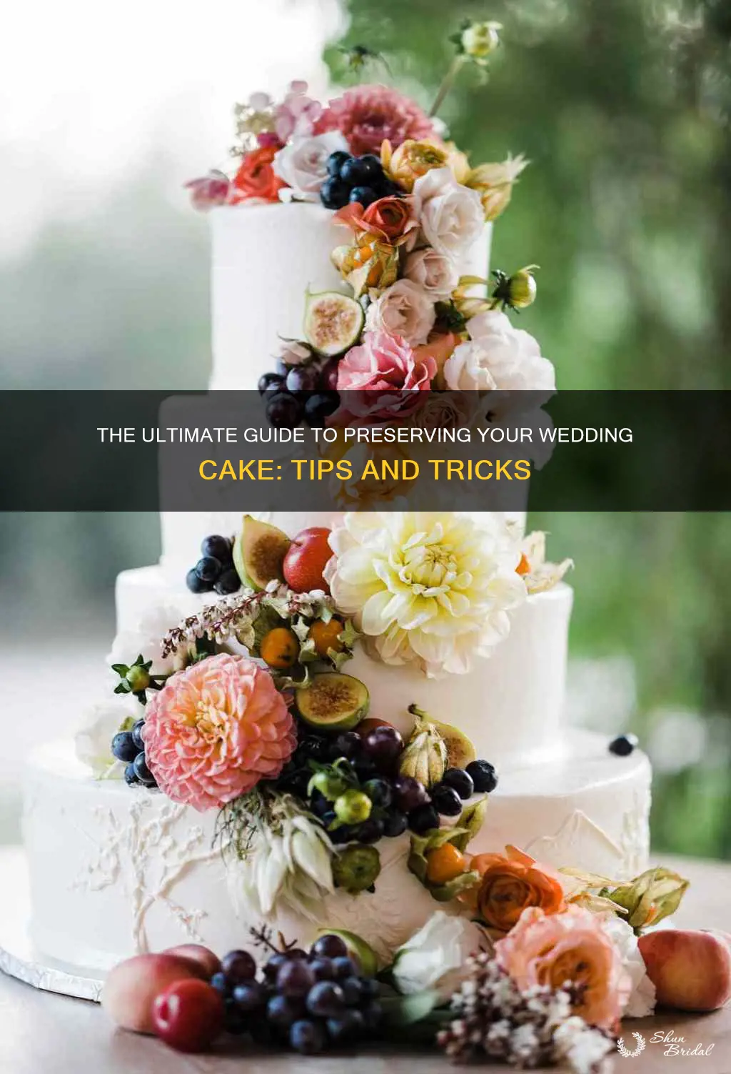 how to keep a wedding cake