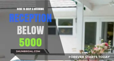Smart Strategies to Plan a Wedding Reception Under $5000
