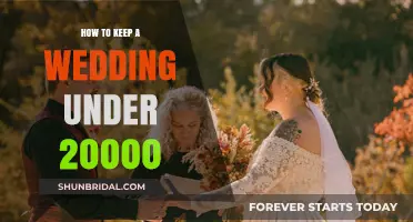 Budget-Friendly Wedding Bliss: Tips for a $20,000 Celebration