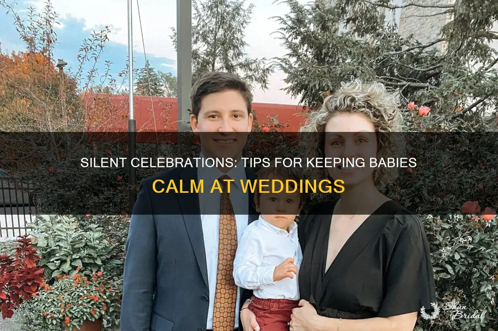 how to keep babies quiet in weddings